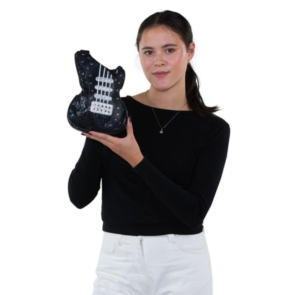 Guitar Crossbody Bag in Vinyl - HOST PICK!! - Picture 4 of 6